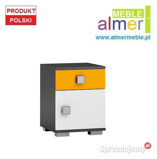YELLOW Y10 szafka nocna młodzieży 40x40 w52 Dla Dziecka
