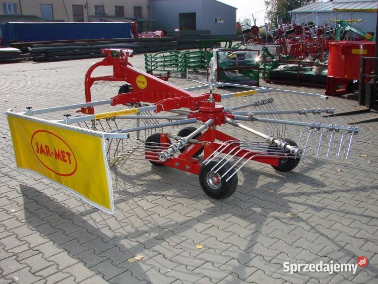 Zgrabiarka karuzelowa Jarmet Z206 35m Tandem nieuszkodzony Zgrabiarki i przetrząsacze lubelskie Łuków
