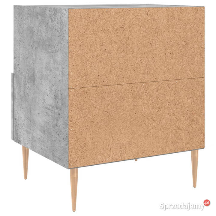 Szafka nocna szarość betonu 40x35x475 WM827412 Warszawa sprzedam