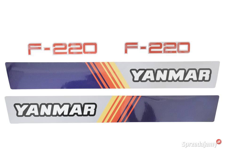 Naklejki Yanmar F220 Tajęcina
