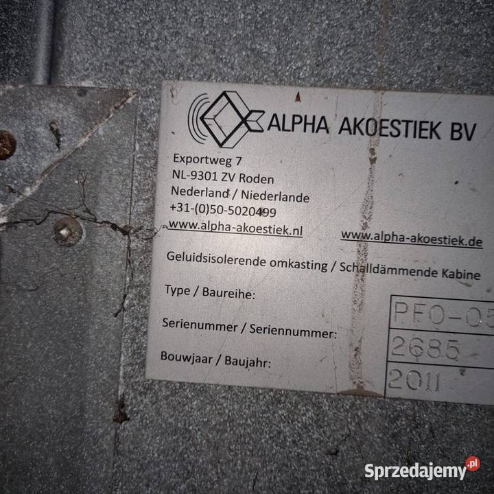 Sprzedam kabinę akustyczną Piotrków Trybunalski