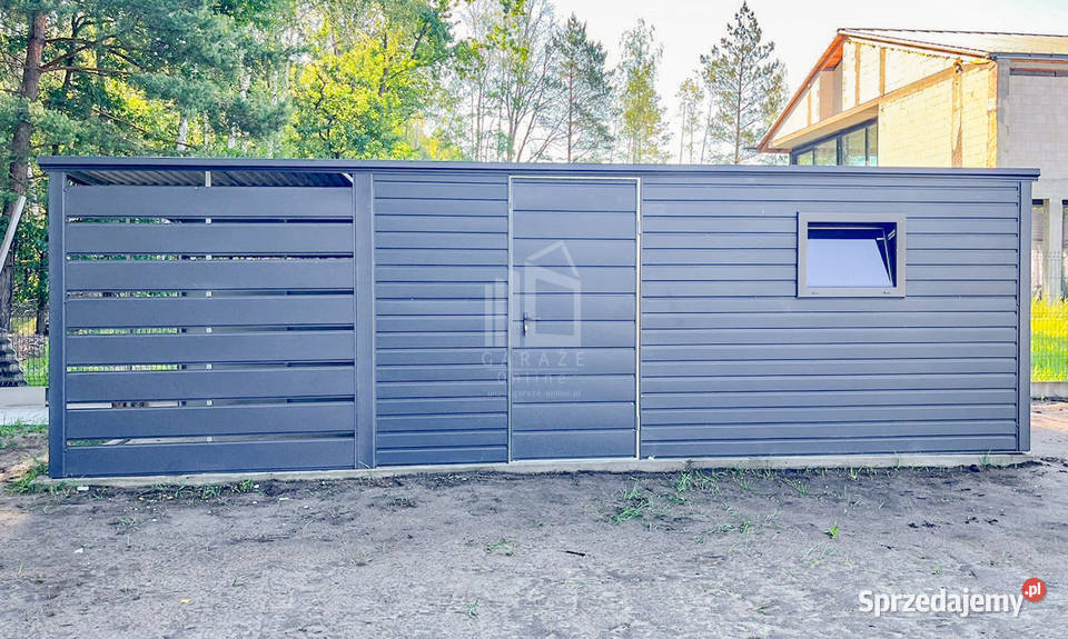 Schowek Domek ogrodowy 45x25m wiata 2m Drzwi zachodniopomorskie Szczecinek