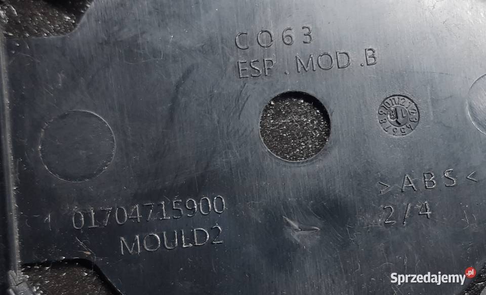 WKŁAD LUSTERKA PODGRZEWANY PRAWY FIAT GRANDE osobowe Karoseria sprzedam