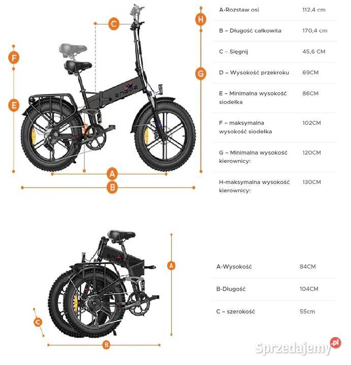Legalny rower ENGWE Engine X 250W1000W 48V 13Ah Rowery elektryczne podkarpackie Tarnobrzeg