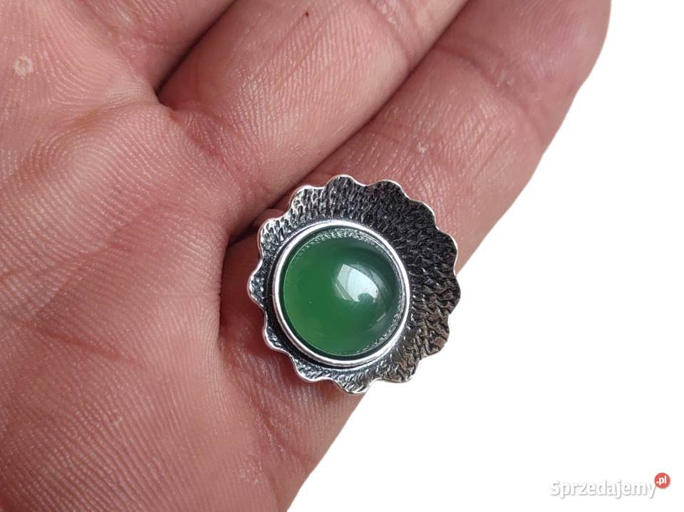 7556 Zielony Onyks w Srebrze Kędzierzyn-Koźle