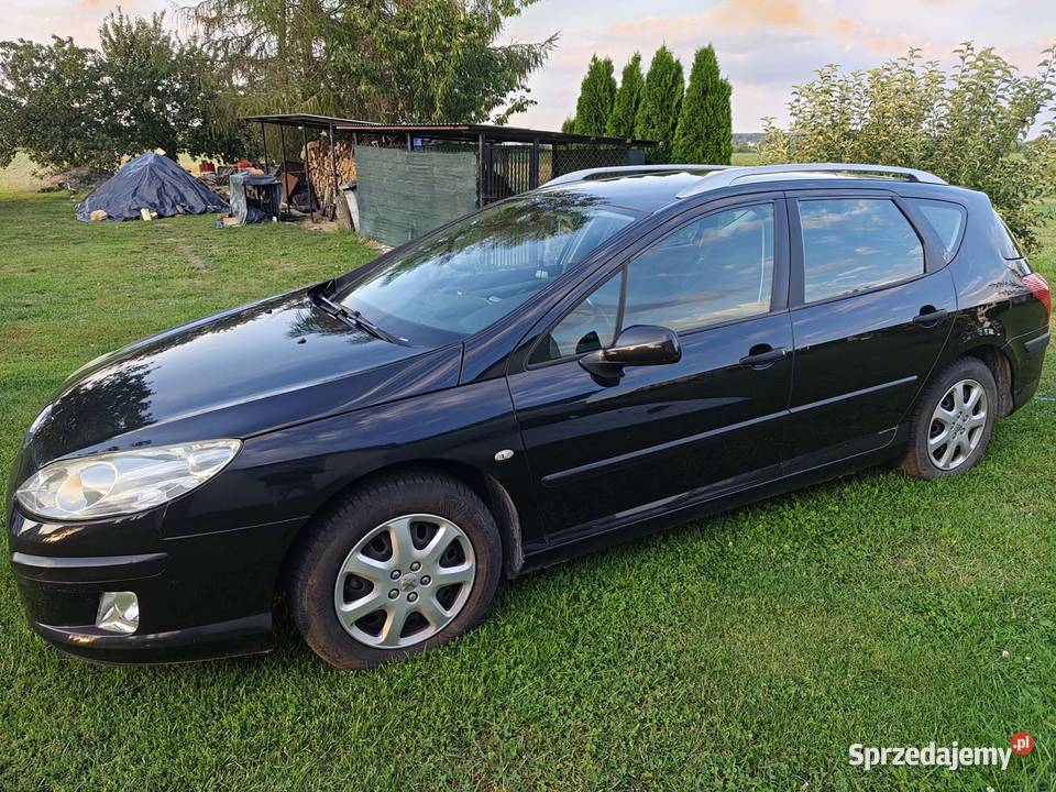 Peugeot 407 sw welurowa tapicerka Jarosławiec