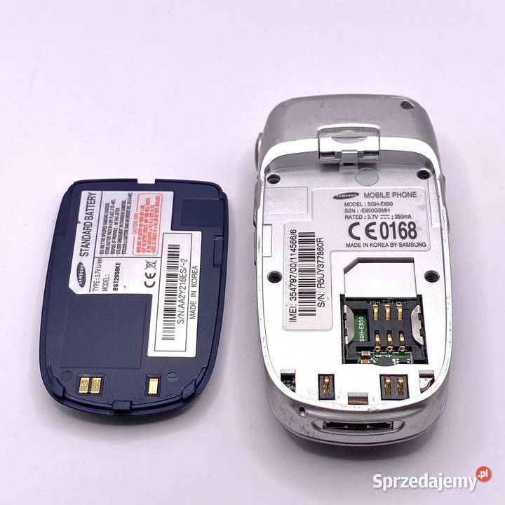 Telefon Samsung SGH E850 ładowarka jedyny mazowieckie Warszawa