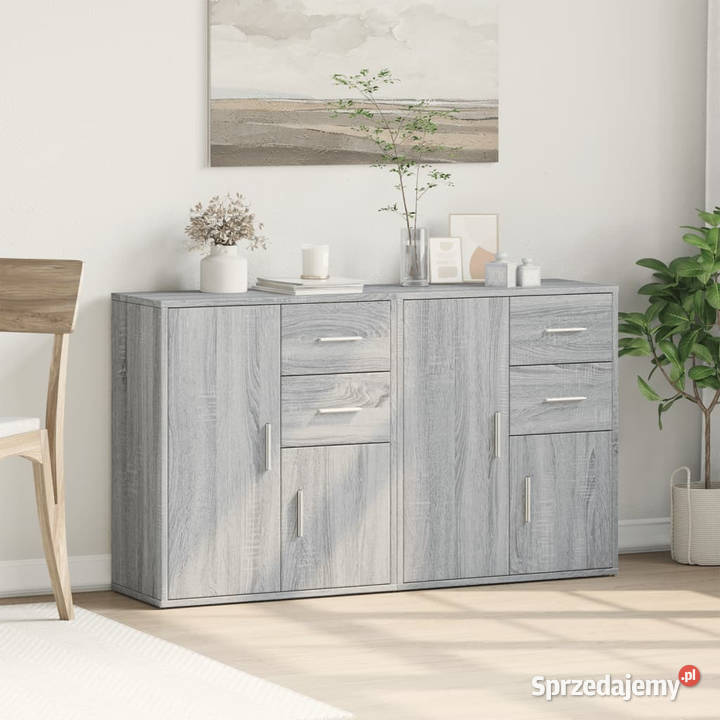 Szafki 2 szary dąb sonoma 60x31x70 WM3276565 Warszawa