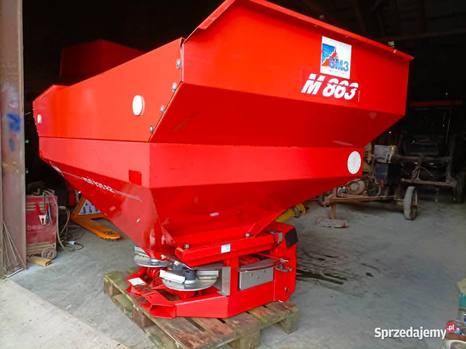 Rozsiewacz Kuhn Rauch MDS 935 R z Nadstawką M863 lubelskie Janów Lubelski
