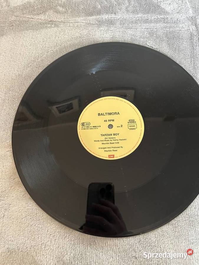 Płyta winylowa Baltimora Tarzan boy HIT Jasło