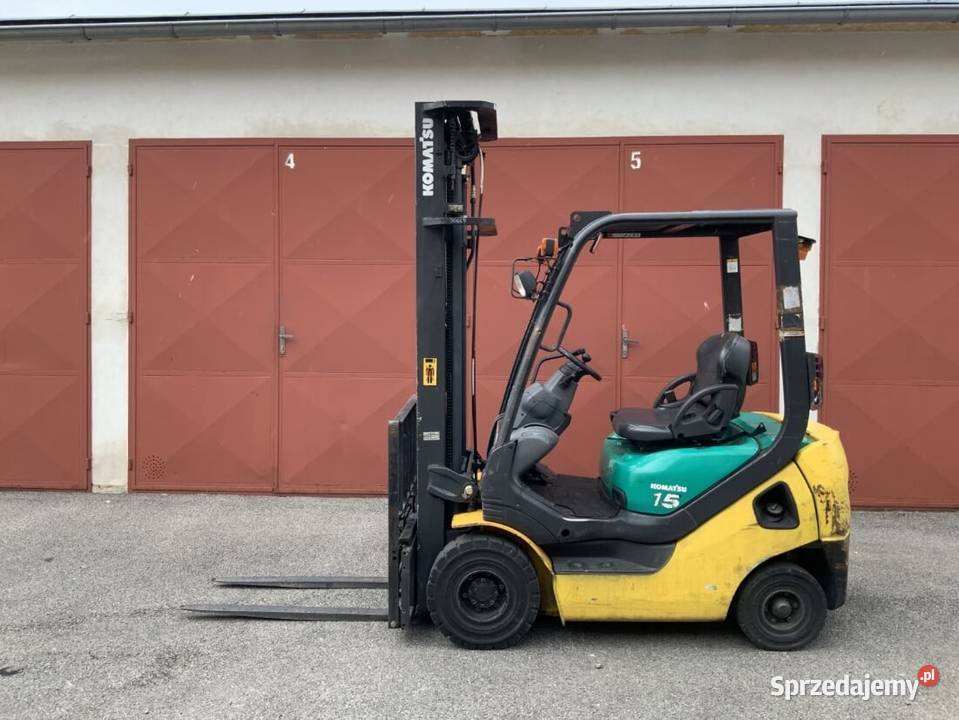 Wózek widłowy KOMATSU FD 15 T20R 2006 Diesel Kłodzko