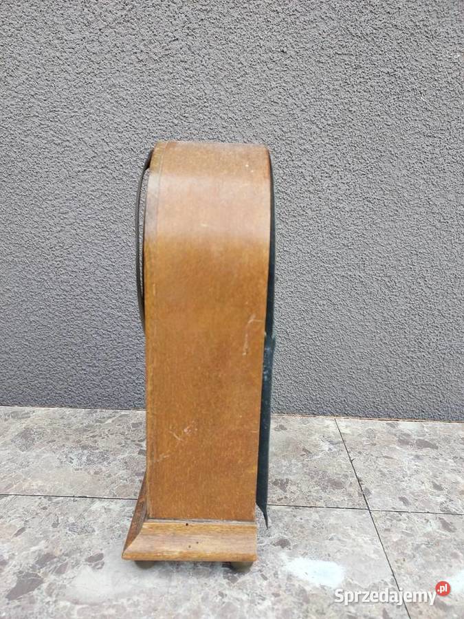 206 Stary zegar stołowy budzik Junghans 1920r Tczew
