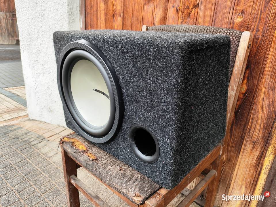 Skrzynia basowa bassowa tuba subwoofer Clarion śląskie Niegowonice