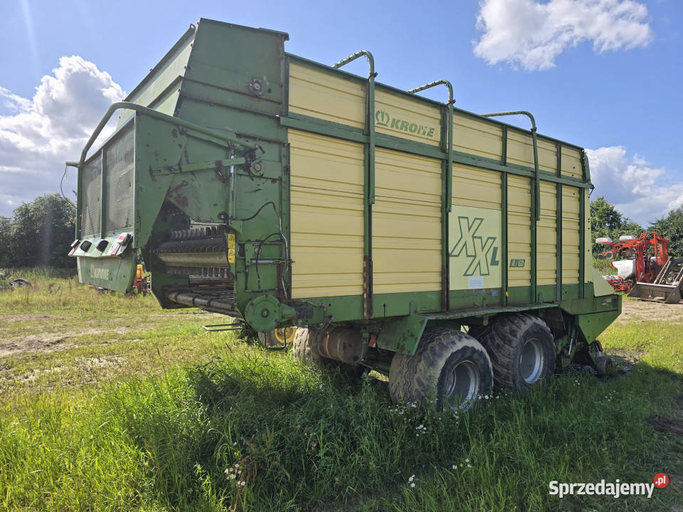 Przyczepa samozbierająca KRONE XXL RGD 31 50 m Przyczepy rolnicze Spychowo