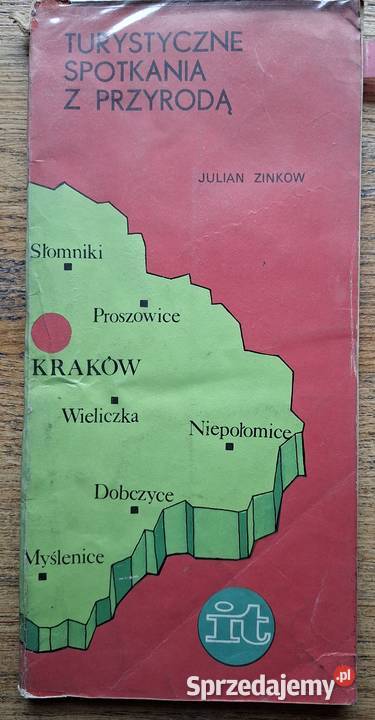 Turystyczne spotkania z przyrodą Julian Zinkow Mapy i przewodniki Kraków