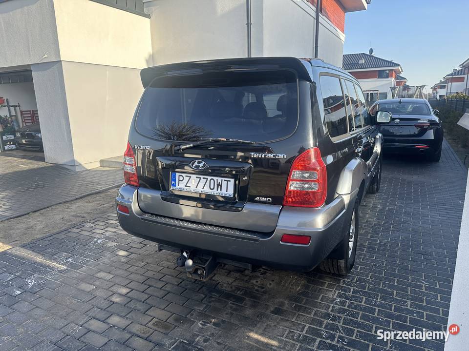 Hyundai Terracan Ładny Zadbany HAK 35T Poznań czarny