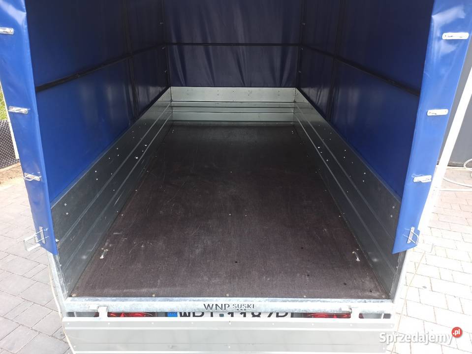Przyczepka Suski 250x125 Przyczepa 750 Resor Mroków