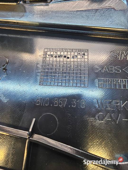 BOCZEK DRZWI PRAWY TYŁ AUDI A4 B9 8W0867318 Przystajń sprzedam