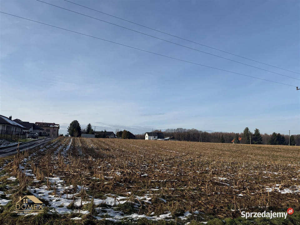 Grunt do sprzedania Dębowiec 1150m2 utwardzona
