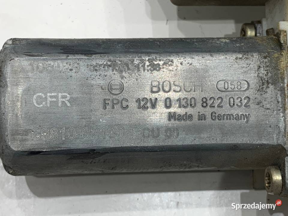 PODNOŚNIK SZYBY PRAWY PRZÓD TOYOTA COROLLA E12 osobowe