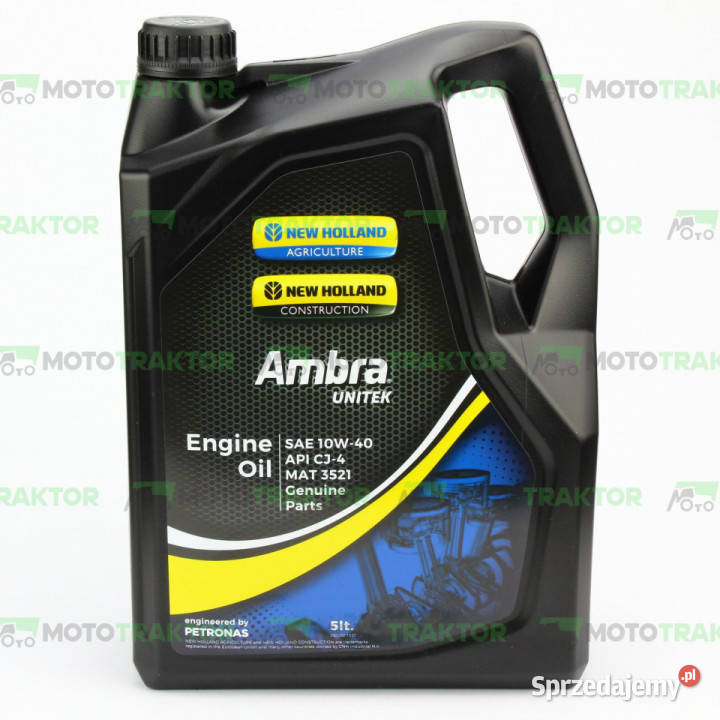 OLEJ AMBRA UNITEK 10W40 5L HOLLAND Części zamienne Łążynek