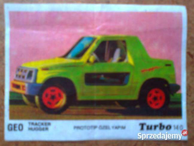 Pamiątki z PRL obrazki a gumy do żucia Turbo