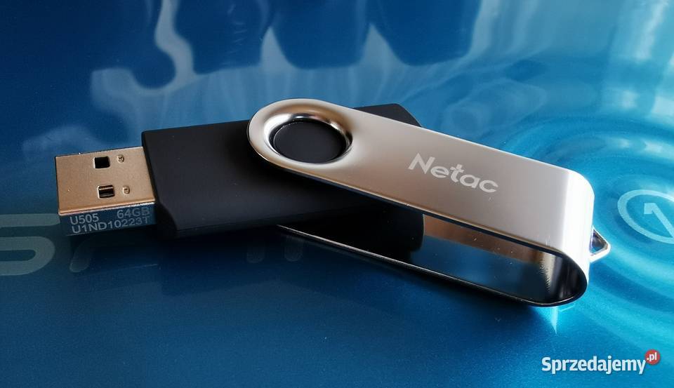 Pendrive Netac 64GB U505 USB 20 Nowy Wytrzyszczki