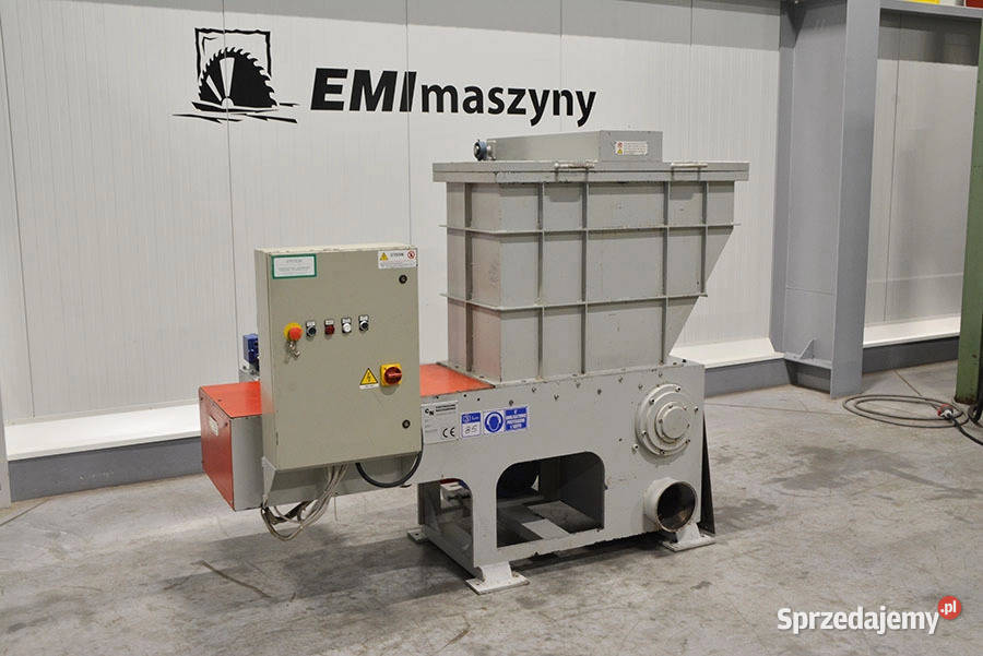 Rębak rozdrabniacz NAZZARENO K500 75kW szuflada Produkcja Biertowice