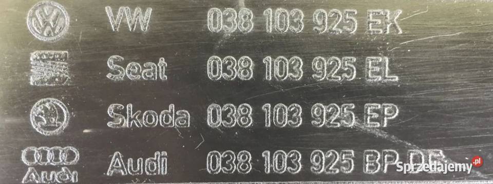 GÓRNA OSŁONA POKRYWA SILNIKA 19 TDI 101 VW GOLF osobowe Działoszyce sprzedam