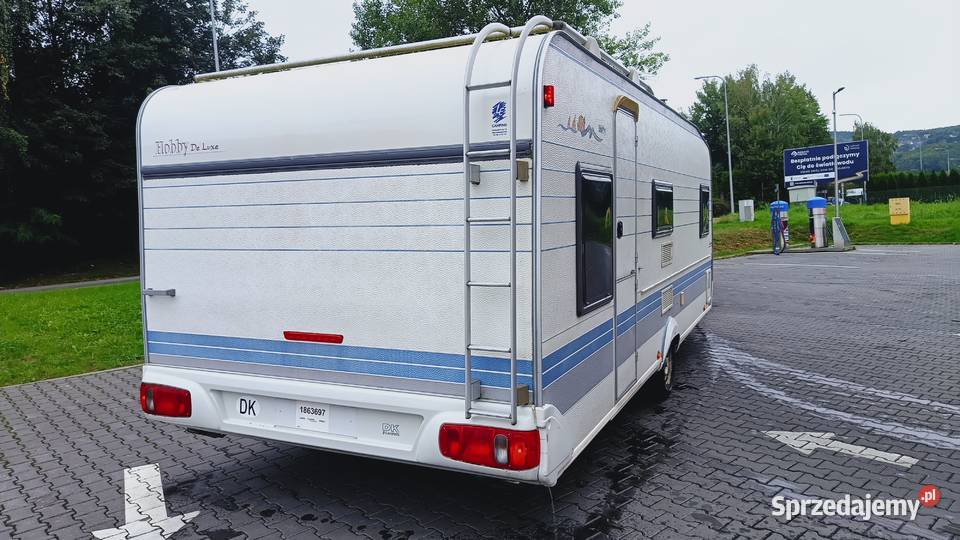 przyczepa kempingowa HOBBY ŁÓŻKA PIĘTROWE VAT marża Międzybrodzie Bialskie