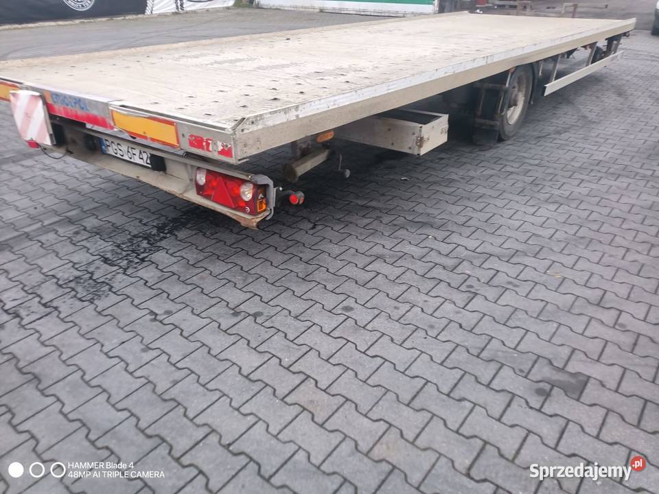 Przyczepa Trailer typ E20 Gniotpol 765x255 Rzędowice