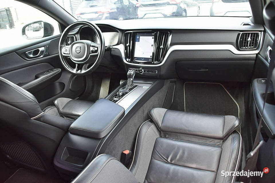 Volvo V60 20T4 210 Polestar RDesign Skóra Led kurtyny powietrzne mazowieckie Nowe Kucice sprzedam