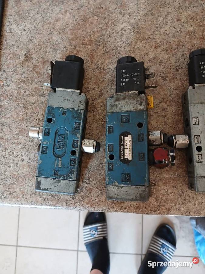Elektrozawór pneumatyczny 24VDC ciśnienie 10 bar łódzkie Łódź