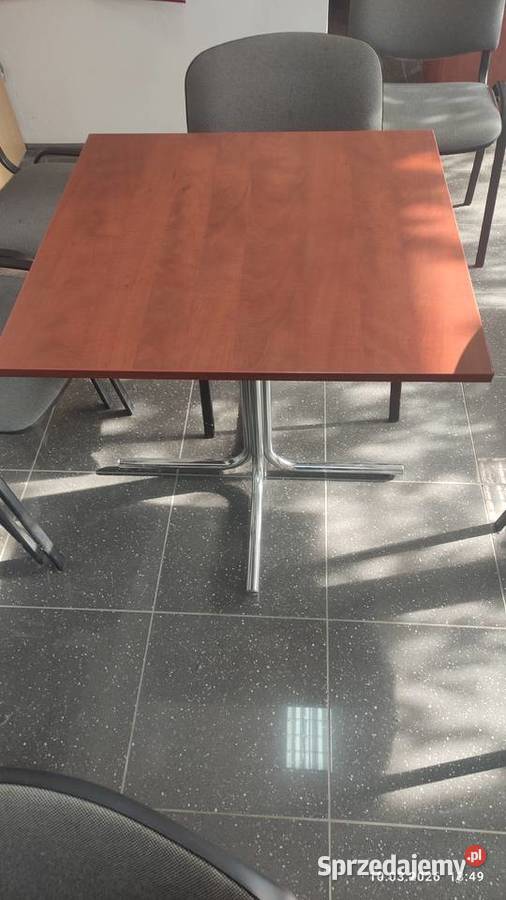 Zestaw solidnych stolików kwadratowych biurowe Radom