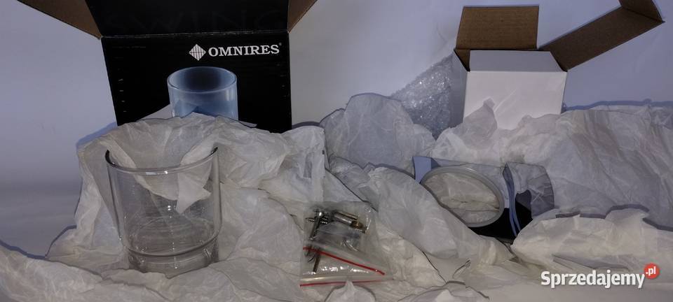 Kubek na Szczoteczki do Zębów Szkło Chrom Łódź