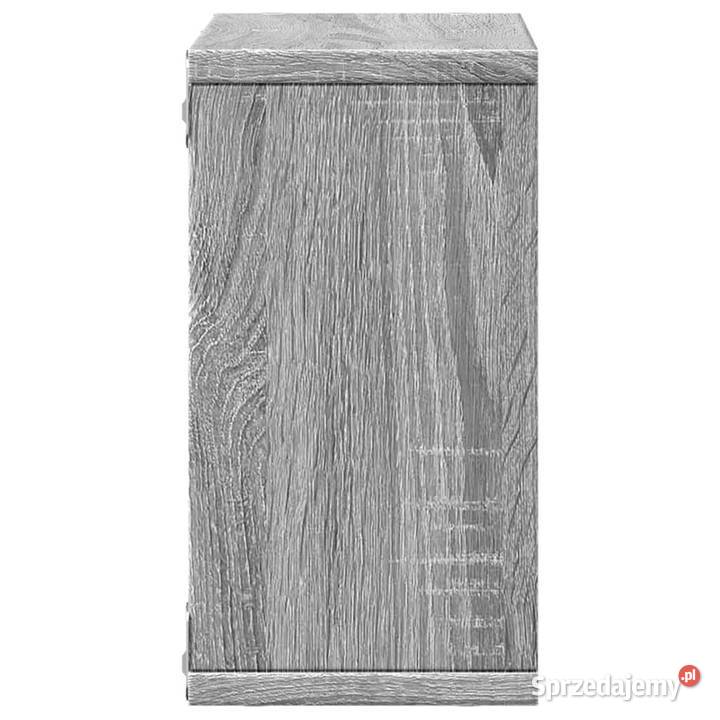 Półka ścienna 60x16x30 szary dąb sonoma WM854882 Warszawa
