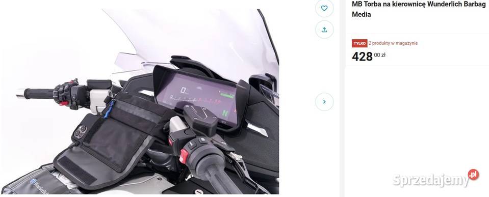 Torba na kierownicę Wunderlich uchwyt na telefon mazowieckie Piaseczno