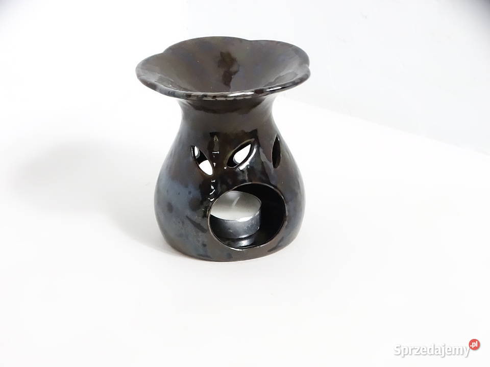 Elegancki Kominek Ceramiczny Efekt Petrol Biłgoraj sprzedam