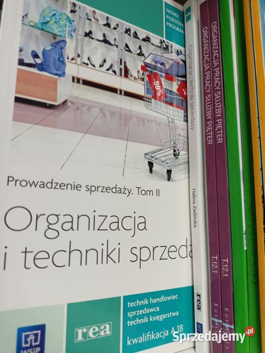 Organizacja i techniki sprzedaży podręczniki Warszawa