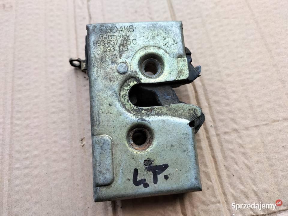 Audi 80 B3 893837015C ZAMEK DRZWI LEWY PRZÓD