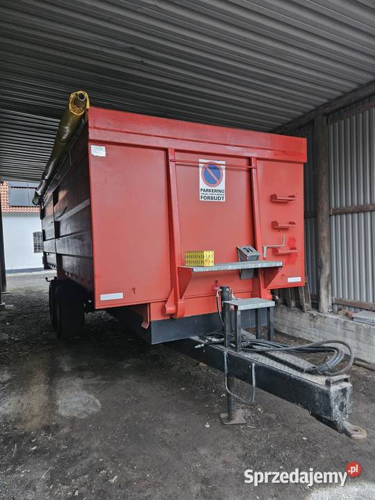 Przyczepa Wywrotka Skorupa 18 Ton Plandeka nieuszkodzony Turów