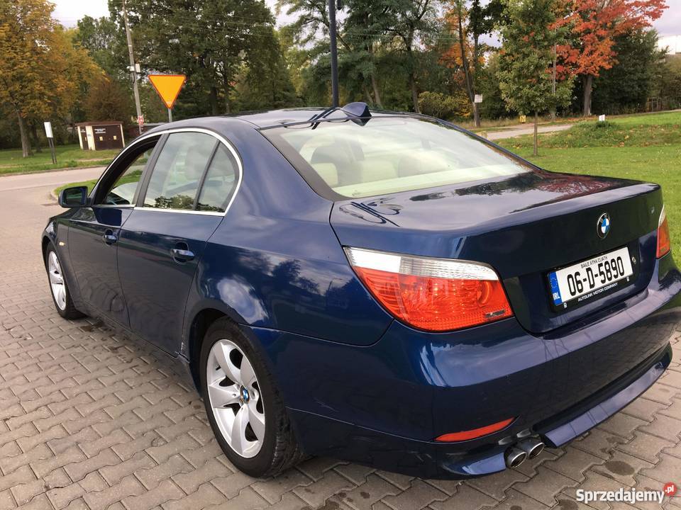 BMW E60 30d 06r Duza Navi Headup zadbana anglik nawigacja Seria 5 Skarżysko-Kamienna