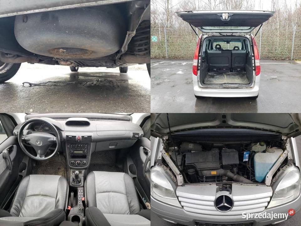 Mercedes Vaneo z Niemiec PODWYŻSZANY gaz LPG wspomaganie kierownicy Tarnów sprzedam