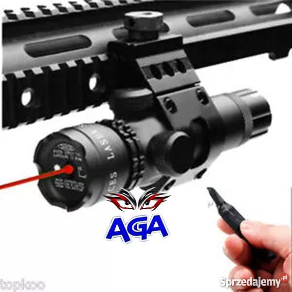 Celownik Laserowy CZERWONY LASER Montaż Do 22 mm Kultura i Rozrywka Częstochowa