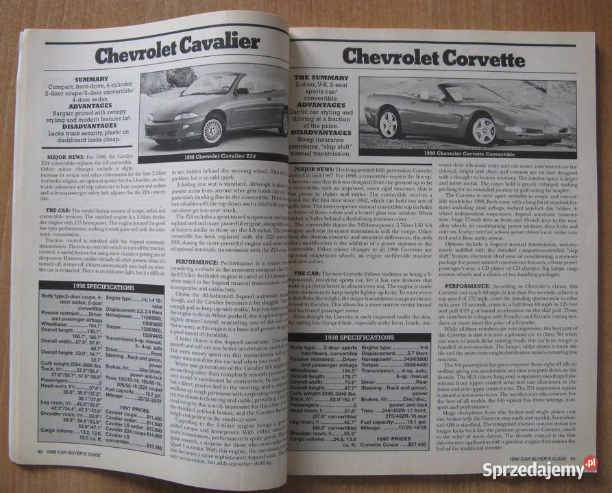 Katalog cennik samochodów na rynek amerykański śląskie