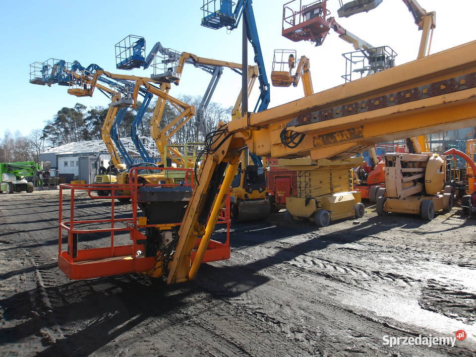Podnośnik koszowy 28 m 4x4 teleskopowy JLG 860SJ Dźwigi, podnośniki Pleszew