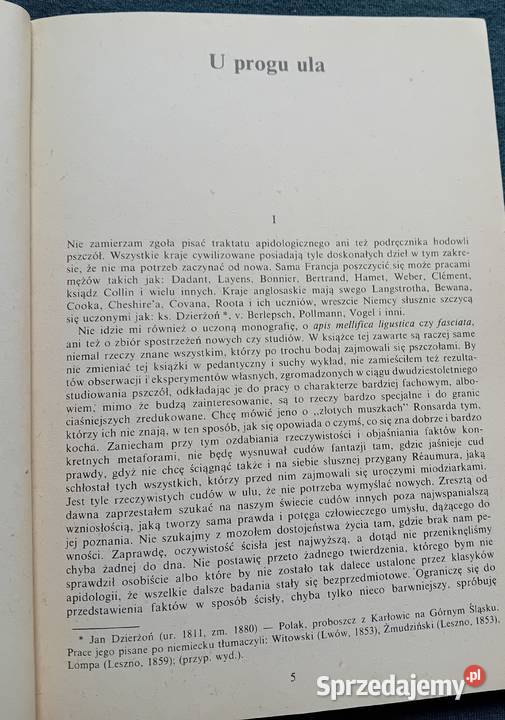 Maurycy Maeterlinck Życie pszczół LSW 1988 r Koźminek