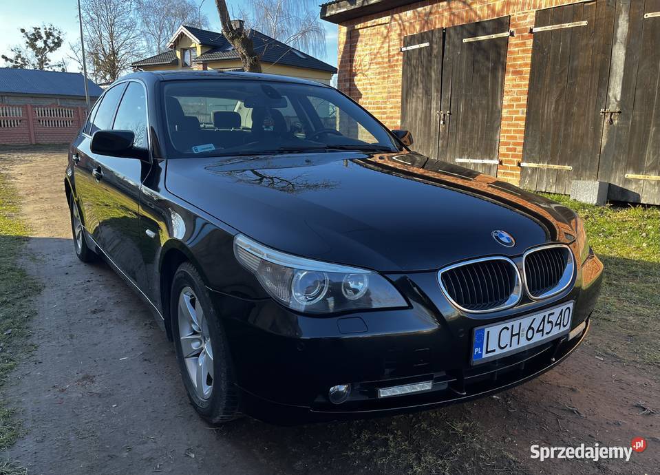 BMW E60 20d 2006 manual lubelskie Buśno