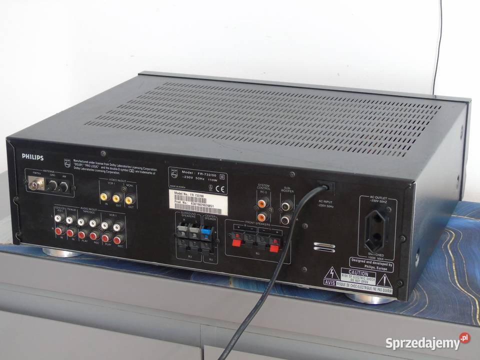 Wzmacniacz z radiem Philips FR732 RDS ładny i podkarpackie