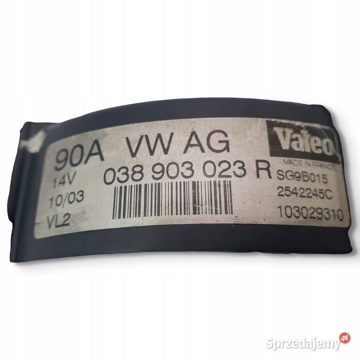 ALTERNATOR VW Golf IV 19 TDI Bosch 038903023R Chełm